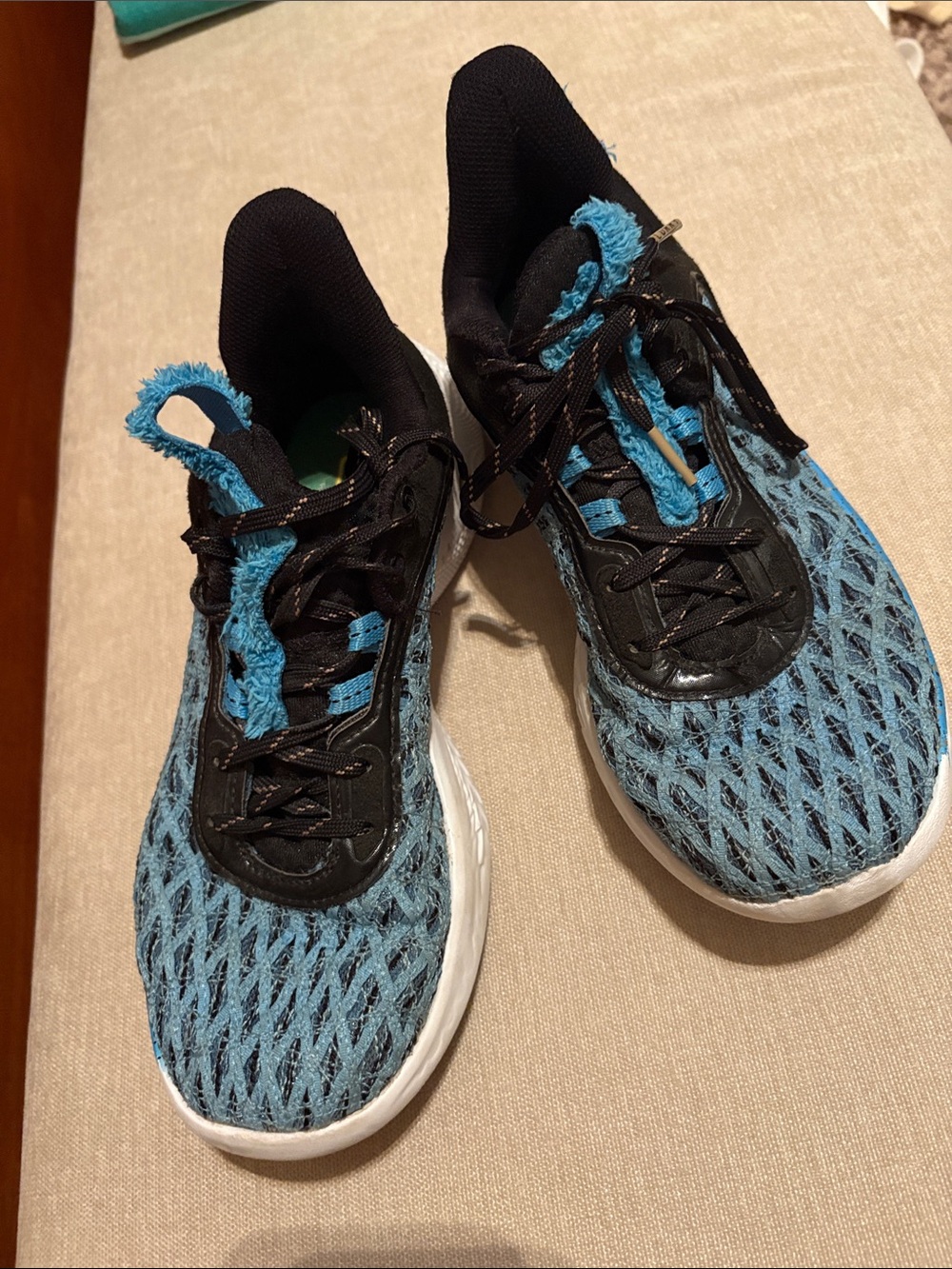 Under Armour Curry Flow 9 Sesame Street Cookie Monster Sneakers - Size 7
